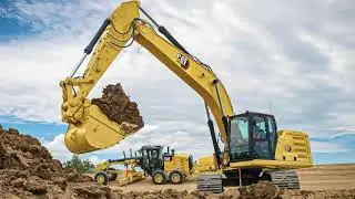 Гидравлический экскаватор Cat 320 #caterpillar #cat320