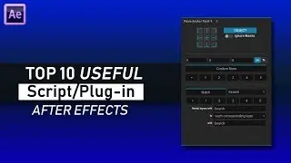 Top 10 Useful Aescript/Plug-in for After Effects(Greek Tutorial)