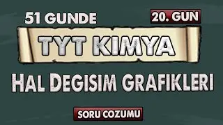 Hal değişim Grafikler | 51 Günde TYT Kimya Kampı | 24.Gün | Soru Çözümü