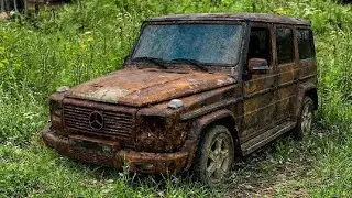 Restoring Completely Burned G wagon ($300 DEAL) | FULL ASMR PROCESS