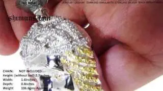 Iced Out Jesus Pendant www.shimuns.com