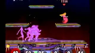 SSBM Cruel Melee Peach 95 KOs [vid record]