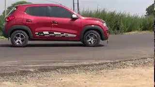 Renault kwid Modified with Alloys