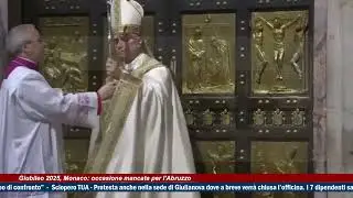 Giubileo 2025, Monaco: occasione mancata per l'Abruzzo -TRSP- Abruzzo news del 08-01-2026