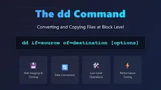 Mastering the 'dd' Command: Copy, Convert, and Clone Data Safely!