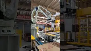 Cartons Double Stacking: SUNYI Robot Palletizing System