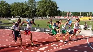Легкая атлетика — мужчины, 100 м, класс T46, финал — Чемпионат мира по легкой атлетике МПК 2013, ...