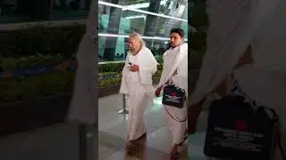 Sarkar Hasni Miyan Niazi at Delhi Airport