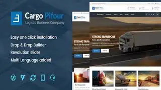 Pifour - Logistic and Transportation WordPress Theme | Themeforest Website Templates and Themes