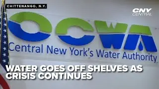 Gallons of water fly off shelves amid water crisis