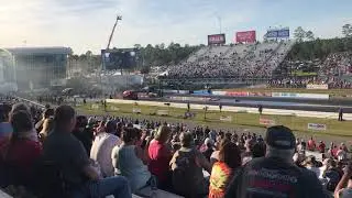 Top fuel dragsters at Gator Nationals