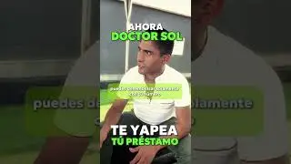 Si tienes problemas con tu banco no te preocupes 😎 porque ahora Doctor Sol te YAPEA tu pr&eacute;stamo 💜💚
