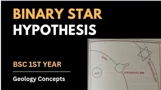 Binary Star Hypothesis | Formation of Solar System | B.Sc 1st Year Geology
