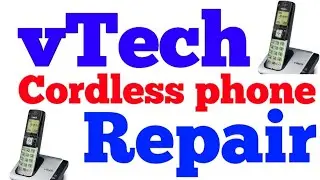 vTech cordless phone repair | vtech cordless phone keypad repair | cordless phone handset repair