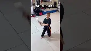 Mr Michael working on  UKKA Form &ldquo;katana&rdquo;