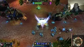 LoL - Woad Scout Quinn skin - Champion Spotlight - Preview - [1440p HD]