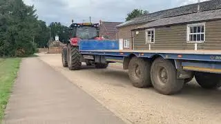 Case 165 Puma carting nothing