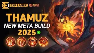 Новая сборка мета-героев Thamuz 2025, эмблема и лучшие счётчики героев | Mobile Legends