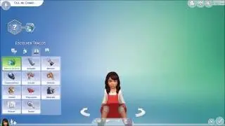 Sims 4 Toddler pose in CAS