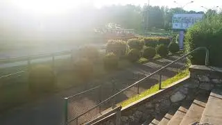 Tramwaje na ulicy Małobądzkiej w Będzinie (31.05.2019)