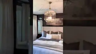 Welcome to Hotel DIY 😅 My inspo was a boutique hotel. How&rsquo;d I do? #bedroomdesign #diy #renovation