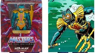 New Masters of the Universe Mer-Man Masterverse Vintage Collection Hi-Res Art Reveal