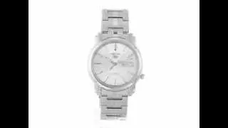 Great Seiko Men's SNKK65 Seiko 5 Automatic Silver Dial Stainless-Steel Bracelet Watch Review!
