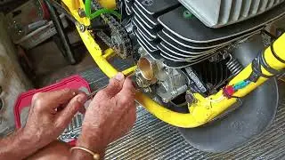 Revisando disco de válvula rotativa Ossa 250