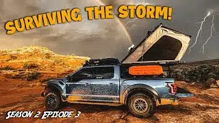 Overlanding 100 Year Flood in Moab | Off-Road Adventure Continues
