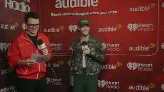 Bailey Zimmerman backstage at #iheartfestival2025