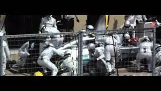 slow motion tire mercedes