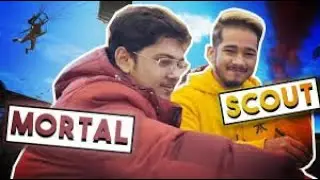 Scout and Mortal playing Pubg Mobile together #scoutislive #sc0utislive #mortalislive #mortalvsscout