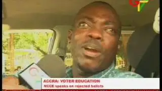 NCCE  Speaks On Rejected Ballots