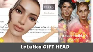 Lelutka Cabe&ccedil;as Gr&aacute;tis Gift Head 2025 Second Life
