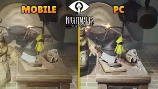 Little Nightmares PC vs Mobile: Graphics Comparison! | Side-by-Side Gameplay Comparison