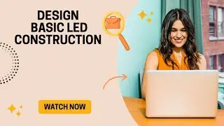 Design LED circuit construction | construction  design | falstad |LED circuit construction designing