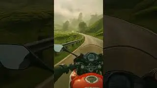 Cameron Highlands &ndash; POV Sunrise Ride #cinematic #motovlog #ride #youtubeshorts #nature #shorts