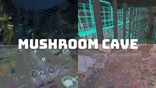 The Greatest Base Tour of Ark Survival Ascended Small Tribes| Mushroom cave