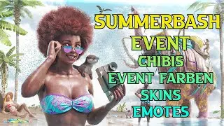 ARK Sommer Event [ Summer Bash ] &Uuml;bersicht | Chibis - Skins - Emotes - Dino Farben