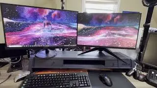 I So Needed This - All-in-One Dual Monitor Stand Vaydeer
