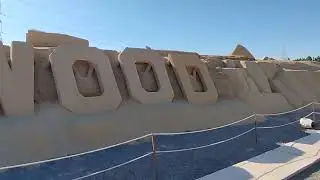 Egypt. КОМПЛЕКС ПЕСЧАНЫХ СКУЛЬПТУР SAND CITY Египет, Хургада.