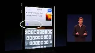 WWDC 2011 Keynote - iOS 5 Twitter Integration