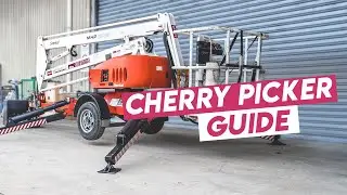 10m / 35 ft Cherry Picker -  Guide | Pink Boots Hire