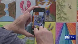 Local Artists Display New England Mosaic Project in Agawam
