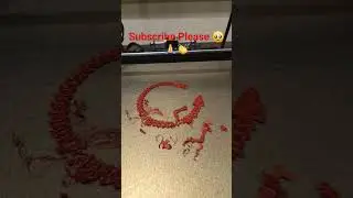 Sad Ruby Red Dragon Fail #3dprinting #cool3dprints #3dprinted #3dprintfail