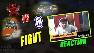 Dante Nub Reaction on A1 Esports Vs Ks Axe Fight Erangel Map | A1 vs KS |PMSL Csa Fall @KaysarYt