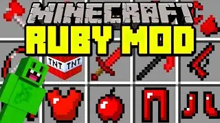 Theres Ruby Ore in Minecraft