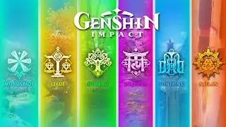 Genshin impact all Regions edit🩷[RJ PASIN- lifeforce]#monstadt#liyue #inazuma#sumeru#fontaine#natlan