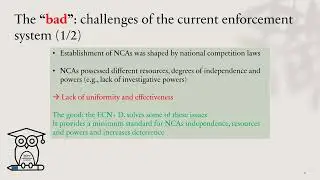 Online Lecture Series Decentralized Enforcement EU Competition Law