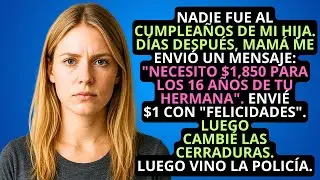 Mi familia ignoró la fiesta de mi hija y luego pidió 1.850 $ — y llamó a la policía cuando dije “no”